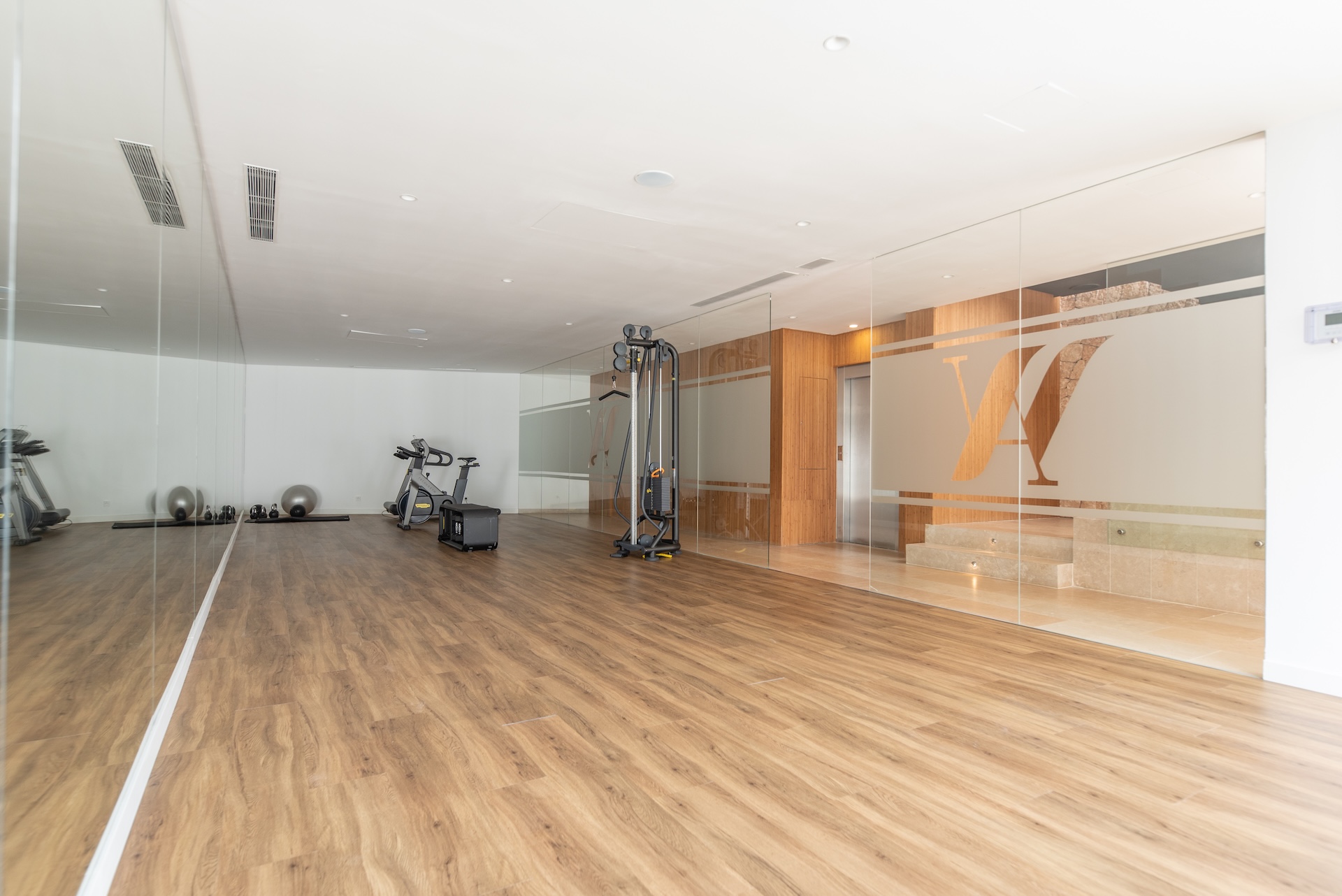 Resa estates Ibiza for sale Talamanca luxury apartment duplex gym.jpg